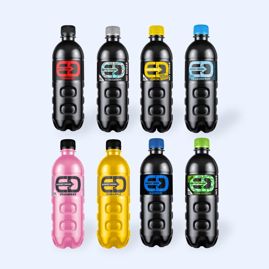 ED Energy Drink -maistelusetti