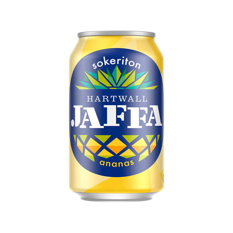 Jaffa Ananas Sokeriton 0,33 l tölkki