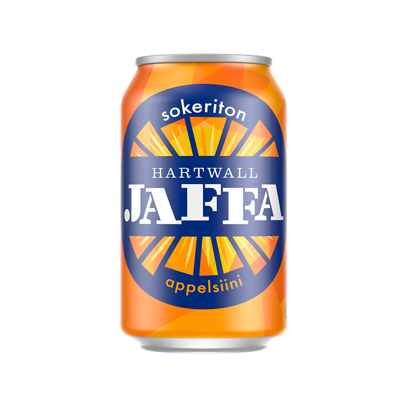 Jaffa Appelsiini Sokeriton 0,33 tölkki