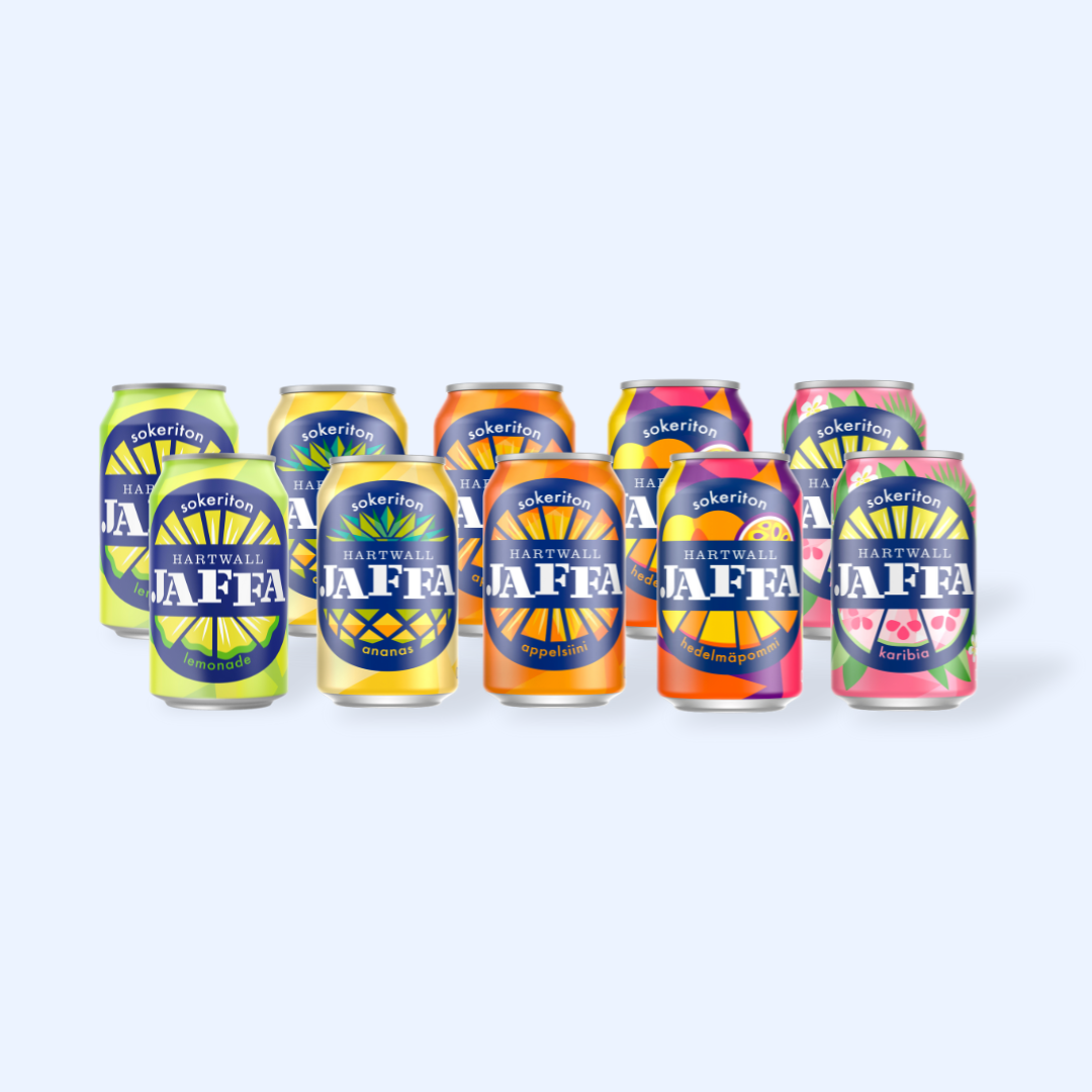 Hartwall Jaffa -maistelusetti
