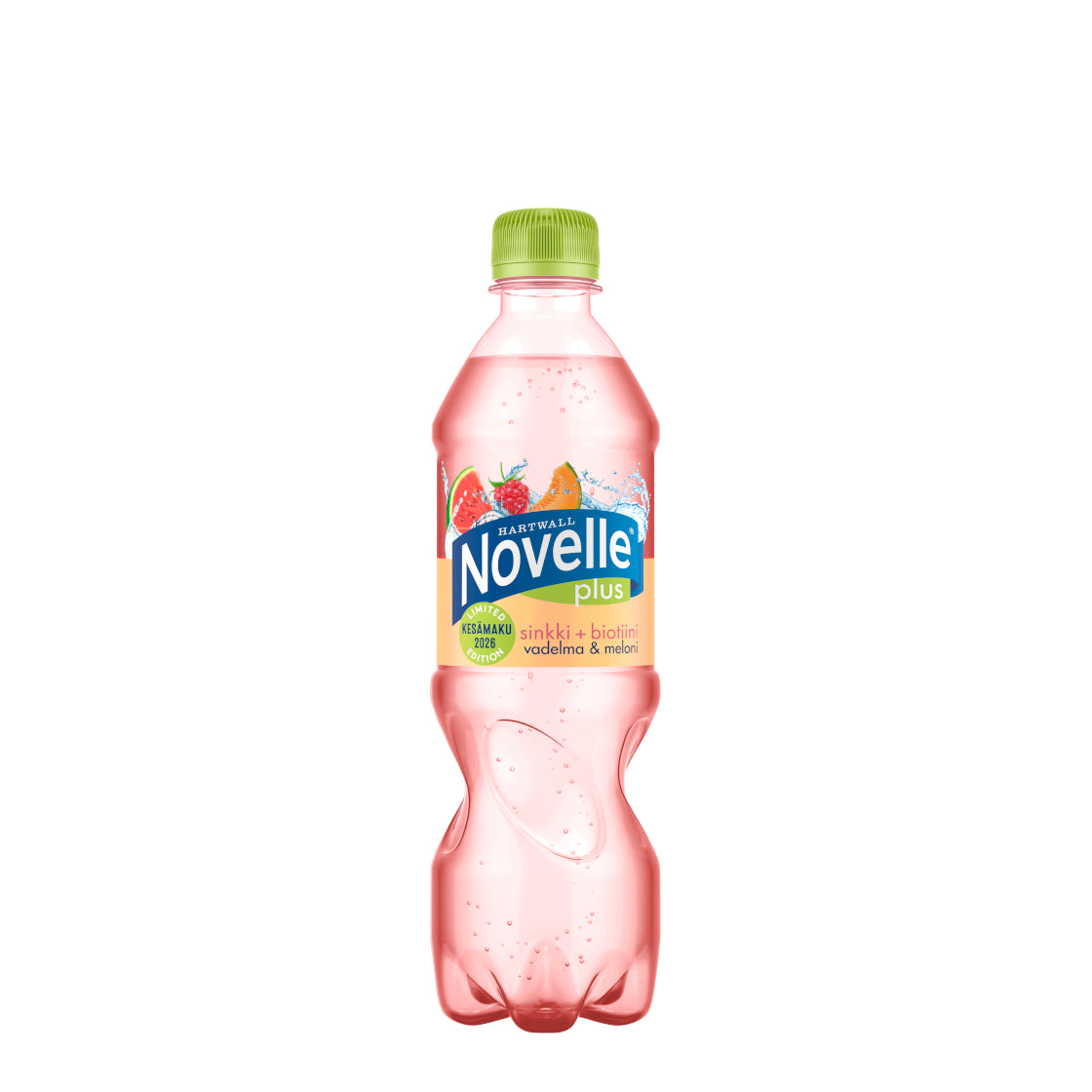 Novelle Plus Limited Edition Vadelma-meloni 0,5l pullo