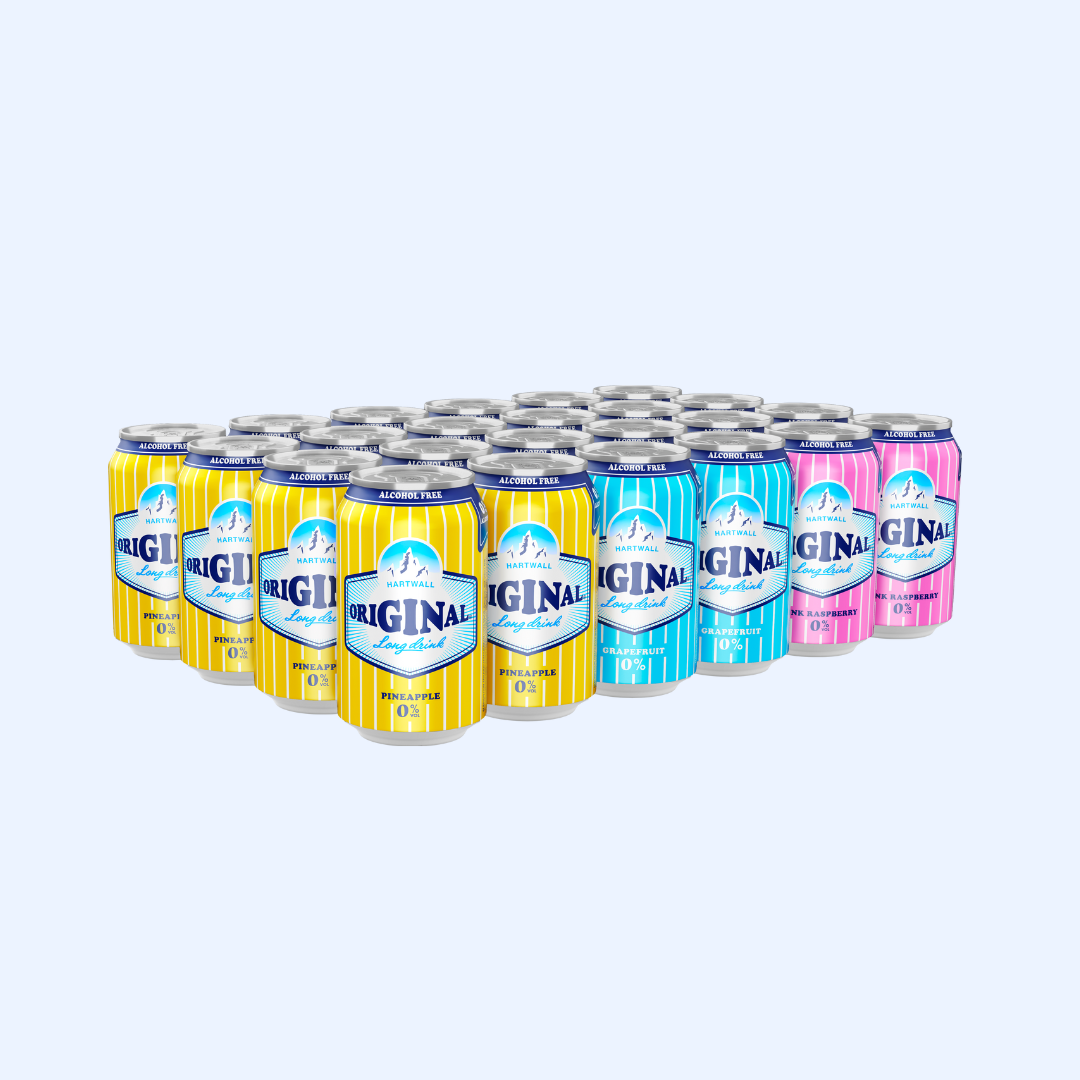 Original Long Drink 0 % suosikit 24-pack