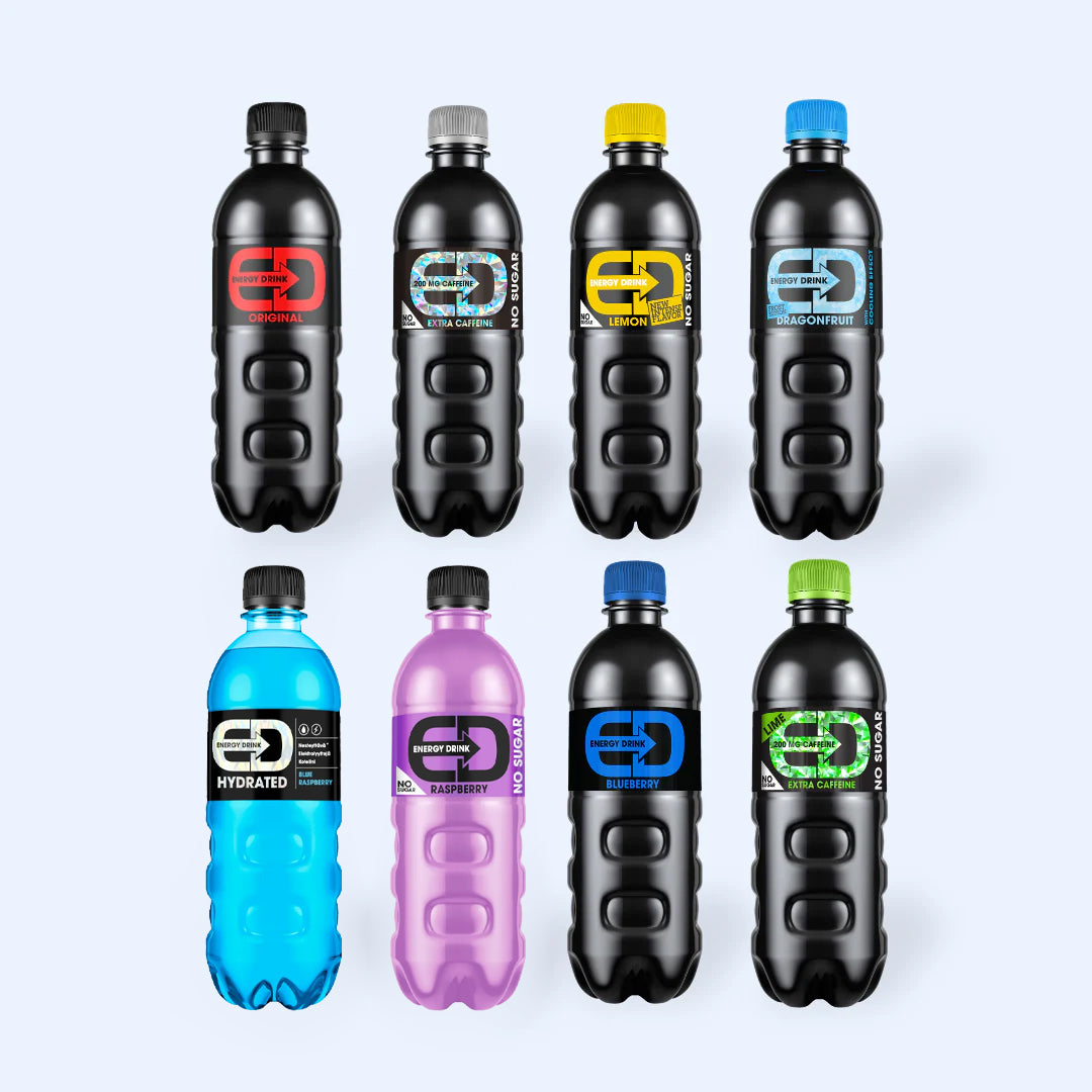 ED Energy Drink -maistelusetti