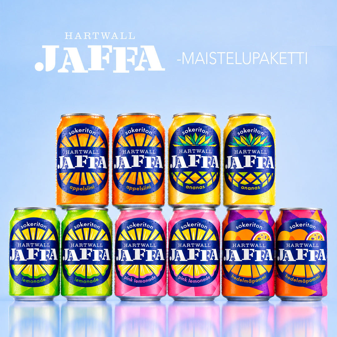 Hartwall Jaffa -maistelusetti